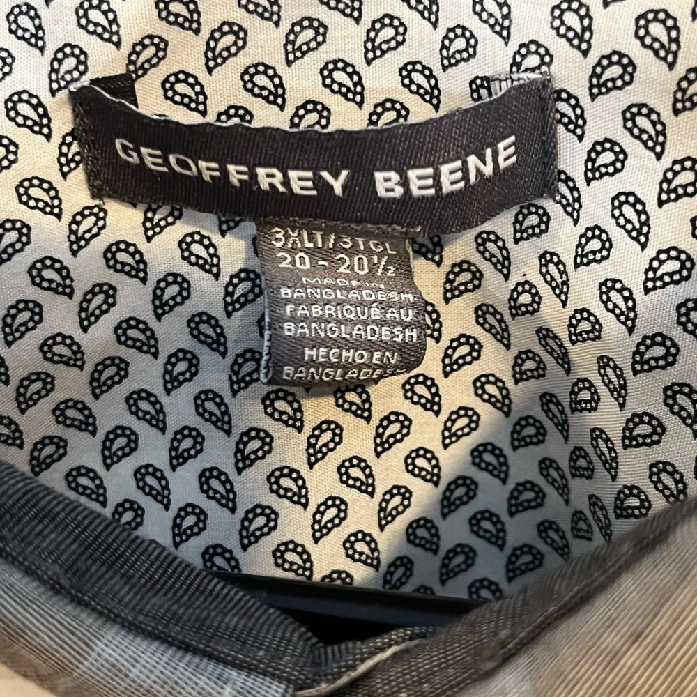 Geoffery Beene button up shirt 3xl